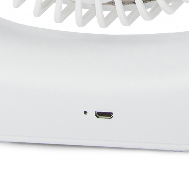 Desk Fan Cordless Fan Standing Portable Rechargeable Battery Quiet FAN White