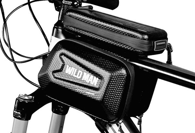 Сумка-кофея для велосипеда велосипедний тримач Wildman Bag E6S 1.2l 6.7 Black