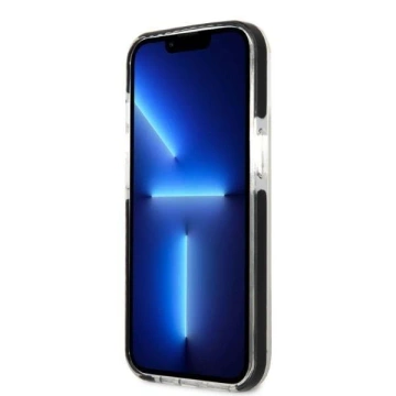Handyschutzhülle Karl Lagerfeld KLHCP13STPEKCW für Apple iPhone 13 Mini 5.4" Hardcase weiß/weiß Karl