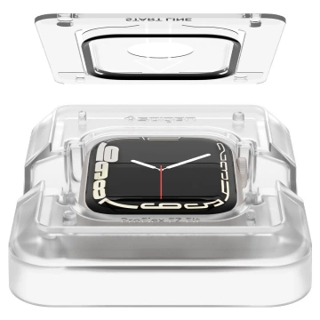 Гібридне скло spigen proflex "ez fit" 2-pack apple watch 7/8 (41 мм)