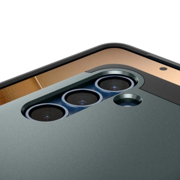 Puzdro Spigen Tough Armor Mag pre Samsung Galaxy S25 Plus, zelené, priepasť, magSafe