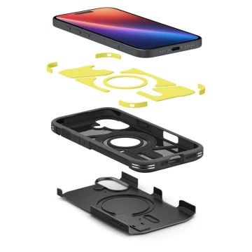 Etui Spigen Tough Armor Mag MagSafe pre Apple iPhone 16 Plus Black