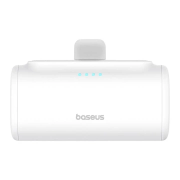 Baseus Compact IP Power Bank 5000mAh 20W Lightning USB-C White