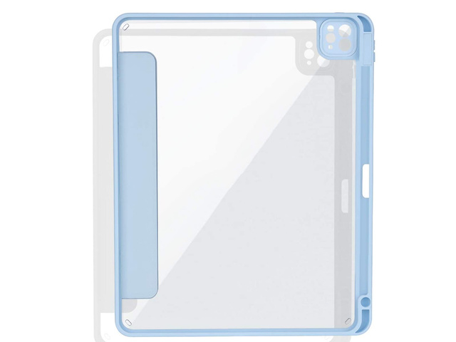 Магнітний пенал 2в1 Alogy для Apple iPad Air 4 2020/5 2022 Blue Glass