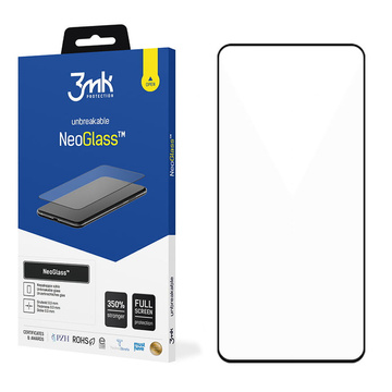 Nerozbitné sklo 3mk NeoGlass 8H pre Samsung Galaxy S22 Plus Black