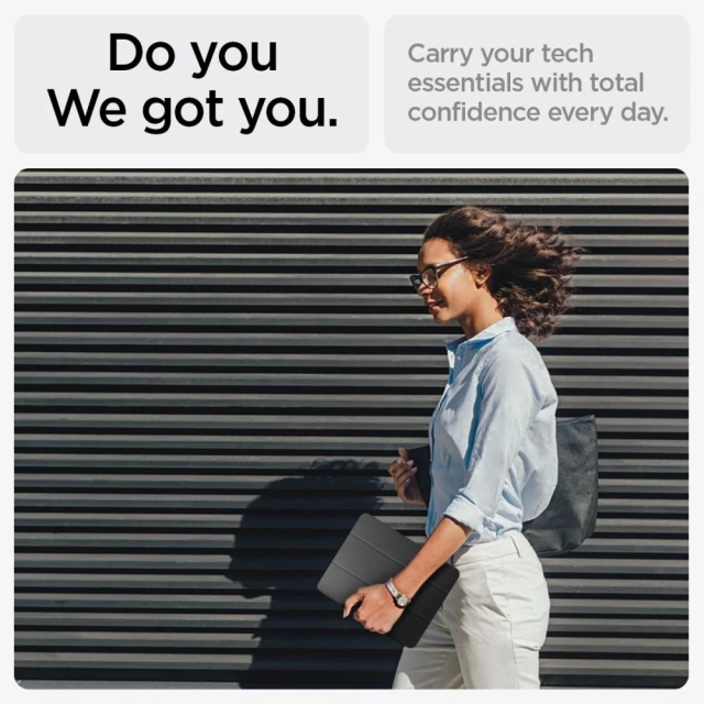 Etui Spigen Urban Fit pro Apple iPad Air 10.9 4. 5. 2020-2022 / 11. 6. 2024 černá