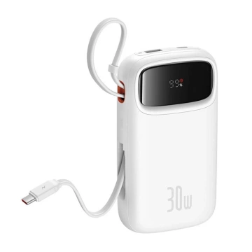 Powerbank Baseus QPow 2 20000mAh 30W 2xUSB-C (білий)