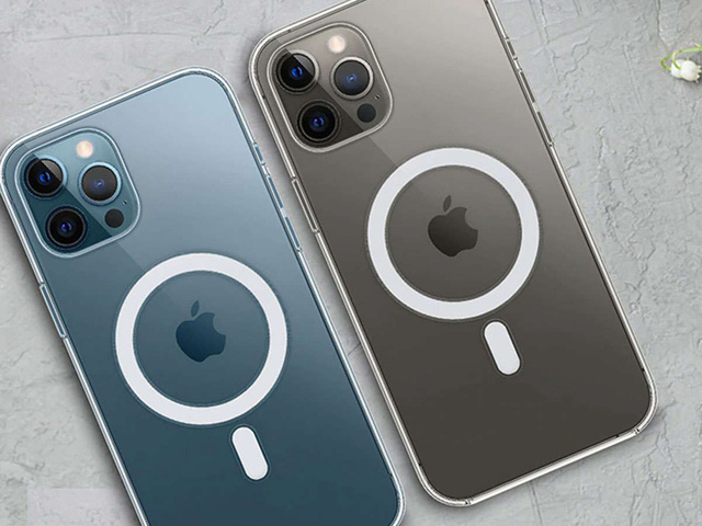 Ultra Slim Alogy Armor Case for Qi Chargers for iPhone 12/ Pro Transparent Qi Charger