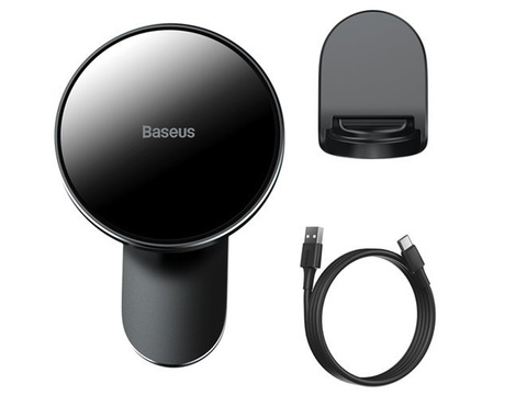 Автомобільний тримач Baseus Big Energy з індукційною зарядкою Mgasafe 15 Вт для iPhone