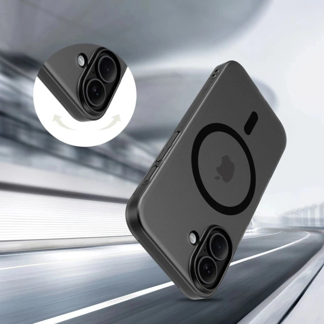 Etui do iPhone 17 Tech-Protect MagSlim MagSafe Czarny Mat