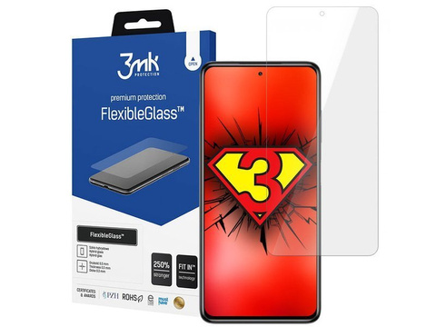 Hybridní sklo 3mk Flexible Glass 7H pro Xiaomi Poco x3 NFC