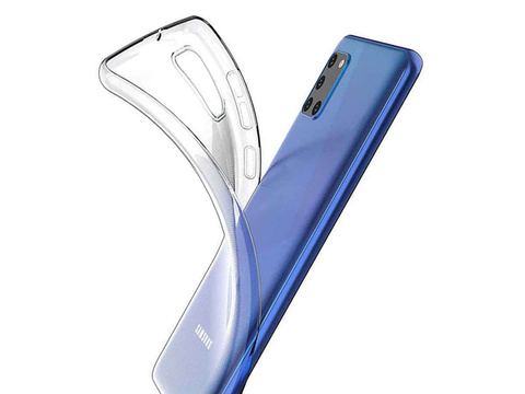 Alogy silikónové puzdro kryt puzdro pre Samsung Galaxy A31 transparentné