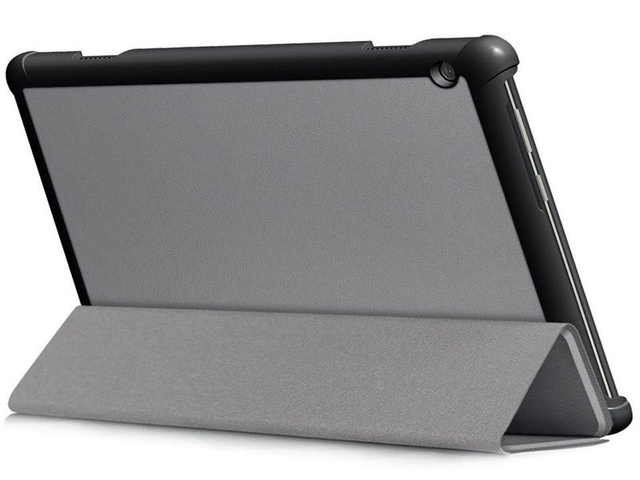 Alogy Book Cover für Lenovo Tab M10 10.1 TB-X605 Grau