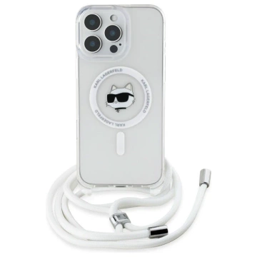 Etui Karl Lagerfeld для iPhone 16 Pro Max 6.9" Magsafe Hardcase Transparent IML Choupette Head