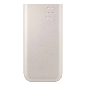 Powerbank Samsung EB-P4520XUEGEU 20000 mAh 3x USB-C 45W SFC - beige