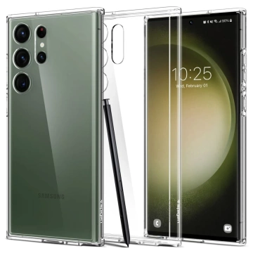 Etui ochronne Spigen Ultra Hybrid pro Samsung Galaxy S23 Ultra Crystal Clear