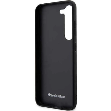 Pevné puzdro Mercedes Samsung Galaxy S23 kožené Urban Black