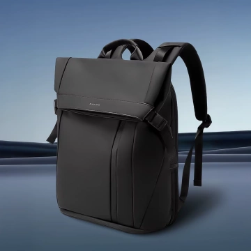 Водонепроникний рюкзак Bange для ноутбука 15.6", city traveler, 45х30х16 см, для роботи, літака, чоловічий, жіночий, з USB портом Чорний