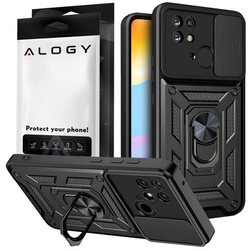Alogy Camshield Stand Ring Case with Camera Cover for Xiaomi Redmi 10c Glass