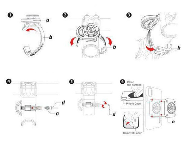 Spigen Gearlock MS100 Bike Mount Handlebar