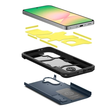 Protective Case for Samsung Galaxy A56 5G Spigen Tough Armor Metal Slate Gray