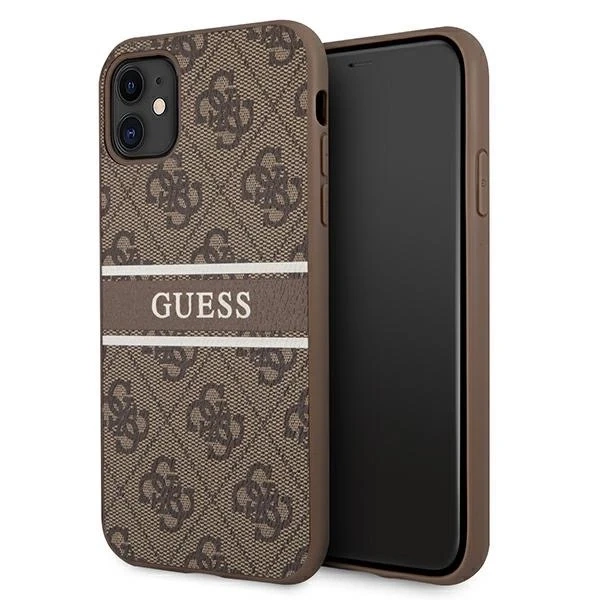 Etui Guess GUHCN614GDBR для iPhone 11 6,1" / Xr жорсткий чохол 4G Stripe