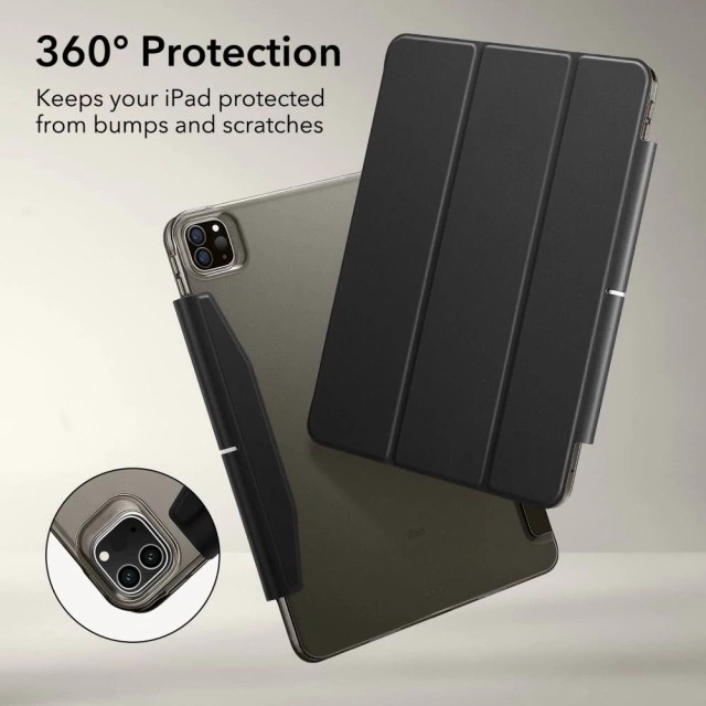 ESR ASCEND TRIFOLD IPAD PRO 12.9 2021 / 2022 ЧОРНИЙ