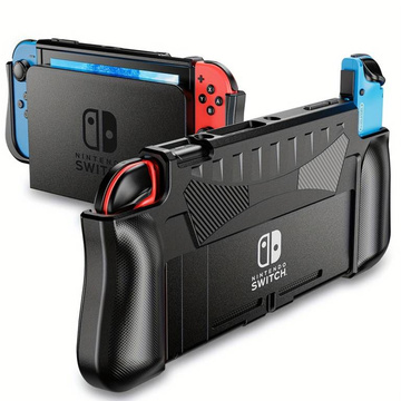 Чохол для Nintendo Switch OLED Корпус чохол посилена накладка Alogy Black