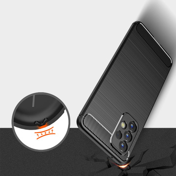 Чохол TPUcarbon для Samsung Galaxy A33 5G Black
