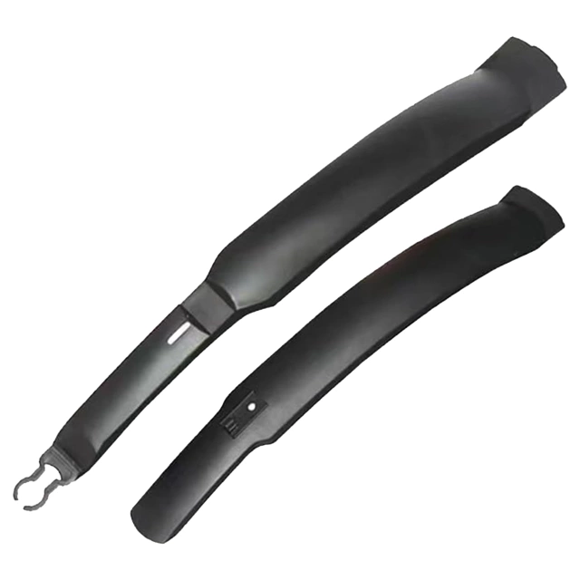 Błotniki rowerowe zestaw przód i tył komplet Alogy BikeShield Set wachlarze uniwersalne Błotnik rowerowy Czarne