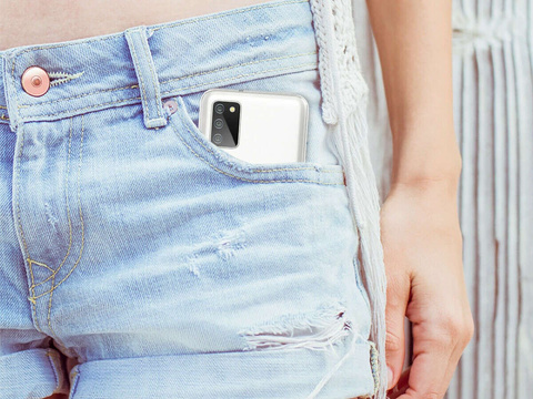 Alogy silicone case case for Samsung Galaxy A02s transparent
