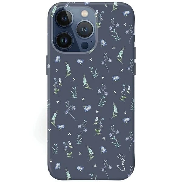 Etui Ochronne do iPhone 15 Pro UNIQ Coehl Prairie Granatowe