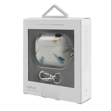 Ochranné puzdro pre slúchadlá UNIQ Coehl Reverie puzdro pre Apple AirPods Pro béžová/mäkká slonovina