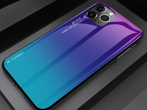 Чохол Alogy Aurora Armor для Apple iPhone 11 Pro Max фіолетово-синій 03