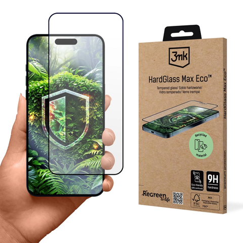 Szkło hartowane do Apple iPhone 16 Pro - 3mk HardGlass Max Eco
