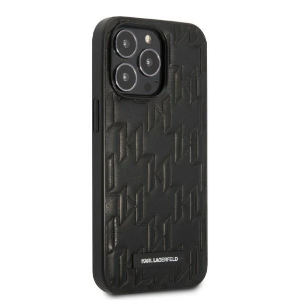 Etui Karl Lagerfeld KLHCP13XMNMP1K für iPhone 13 Pro Max 6,7" Hardcase Monogram Plaque