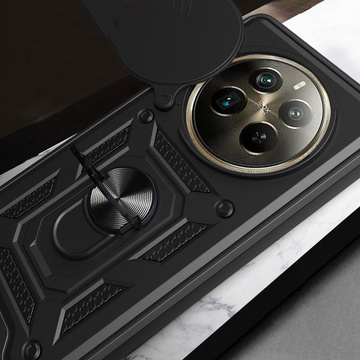 Etui Camshield Pro do Realme 12 Pro 5G / 12 Pro Plus 5G čierny