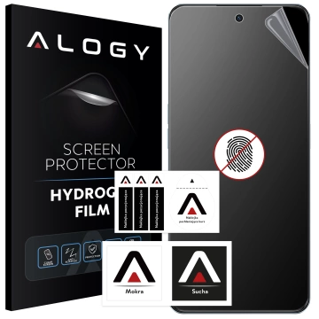 Folia "MATOWA" do Oppo A98 5G Hydrożelowa Alogy HydroSkin Matte Pro™ na ekran do etui "BEZ ODCISKU PALCÓW"