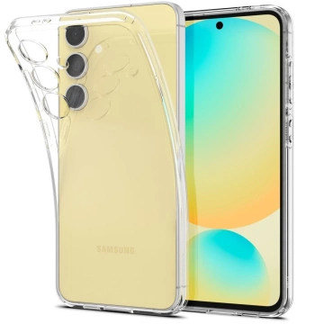 Pouzdro pro Samsung Galaxy S24 FE Spigen Liquid Crystal Case, Crystal Clear zadní kryt telefonu