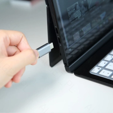 ROCK SPACE C2 USB-C Nylonový kábel typu C 2m 1,5A