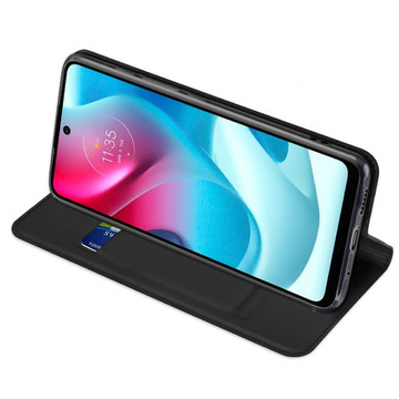 Etui DuxDucis SkinPro für Motorola Moto G60s Schwarz