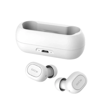 TWS QCY T1C headphones (white)