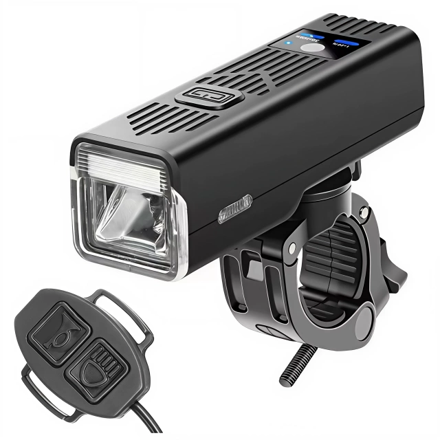 Bicycle Light Front LED Front Light Bicycle Lighting Waterproof IPX5 Alogy P12 Bike Light Black