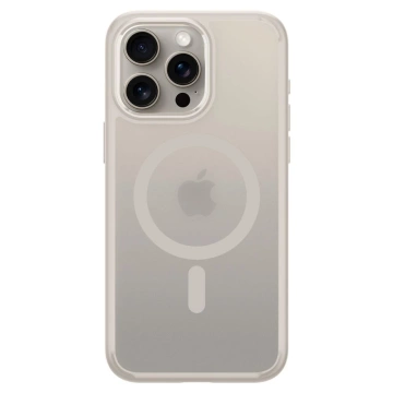 Spigen Ultra Hybrid Mag Mag Safe Case pre Apple iPhone 15 Pro Frost Natural Titanium