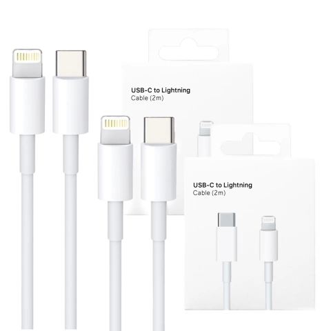 Kabel USB-C do Lightning do Apple iPhone iPad iPod 20W 2m BOX Biały