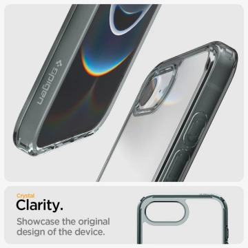 Spigen Ultra Hybrid Case for iPhone 16E Space Crystal TPU PC Transparent