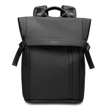 Bange Waterproof Backpack for Laptop 15.6" City Travel 45x30x16 cm for Work Airplane Men's Women's with USB Port Black