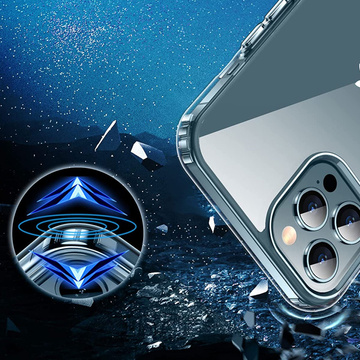Ochranné pouzdro Alogy Hybrid Case Super Clear pro Apple iPhone 12 Pro Max Transparent