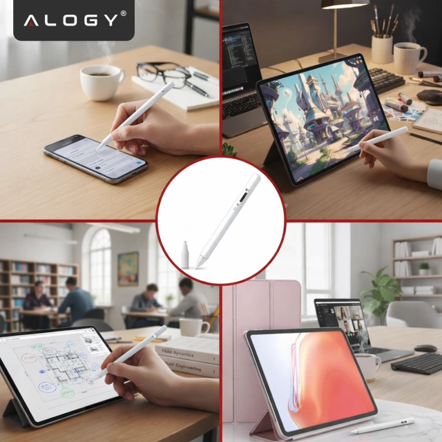 HUB-Splitter Alogy-Adapter für Computer-Laptop mit USB-C auf 3x USB-A 2.0 1x USB-A 3.0 Grau