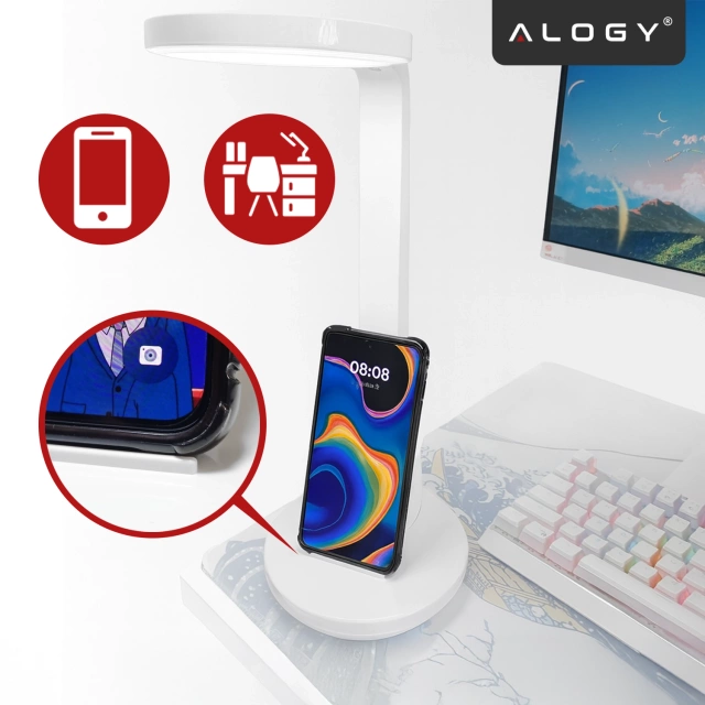 HUB splitter Alogy Adaptér pre počítačový notebook s USB-C na 3x USB-A 2.0 1x USB-A 3.0 sivý